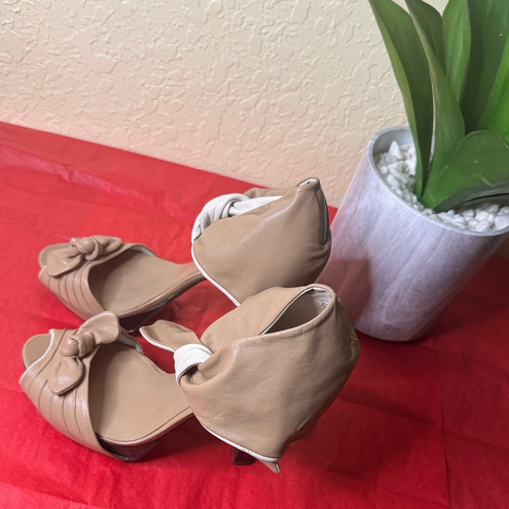 L.A.M.B. Tan Women's Heels